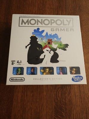   Brand New Sealed MONOPOLY GAMER Board Game Collector's Edition Nintendo  