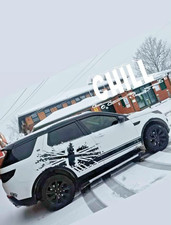 LR Discovery Sport 2016 – 7 Seater ON SALE!! Black & White - Union Jack Decals!!