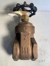 2" 200 WOG Brass Gate Valve Threaded Smith-Cooper