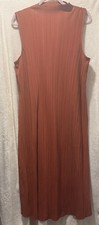 Women’s Ava And Viv  Size 1X  Dress New Without Tags High Neck, Sleeveless, Rust