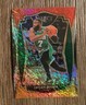 Jaylen Brown 2021 Panini Select Basketball Red Orange Shimmer Prizm