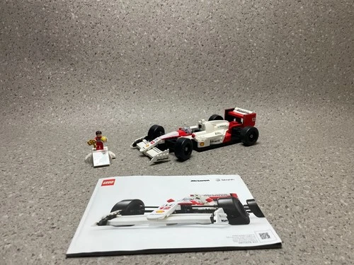 LEGO ® ICONS 10330 McLaren MP47 Ayrton Senna F1 race car