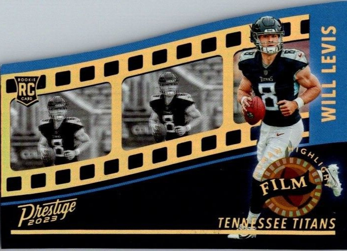 2023 PANINI PRESTIGE HUMAN HIGHLIGHT FILM #HH-18 WILL LEVIS RC SP - CASE HIT