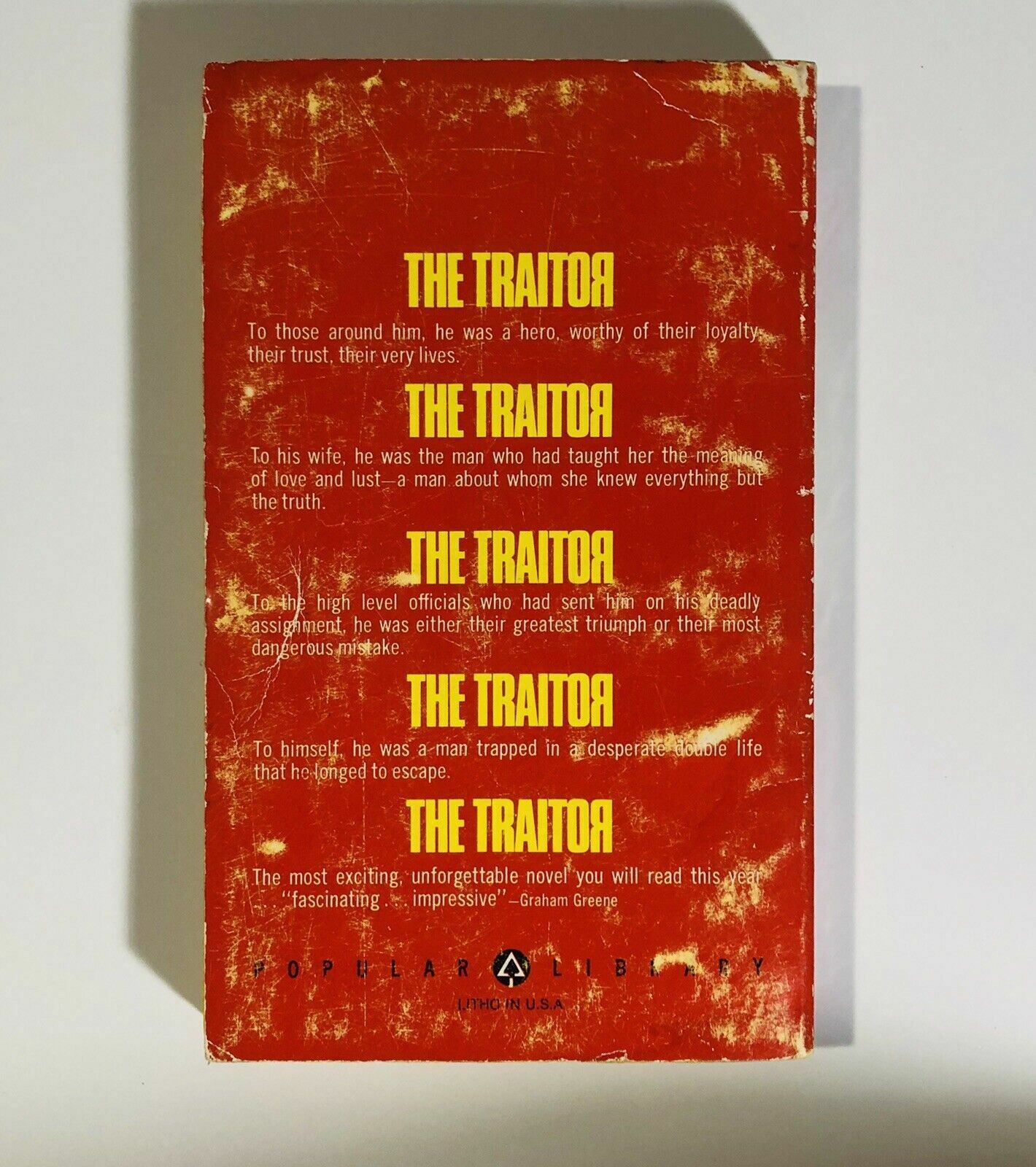 The Traitor by Divomlikoff Lavr Paperback Book Copyright 1973