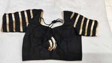Women Black Blouse for Saree and Lahenga , size from M to XL