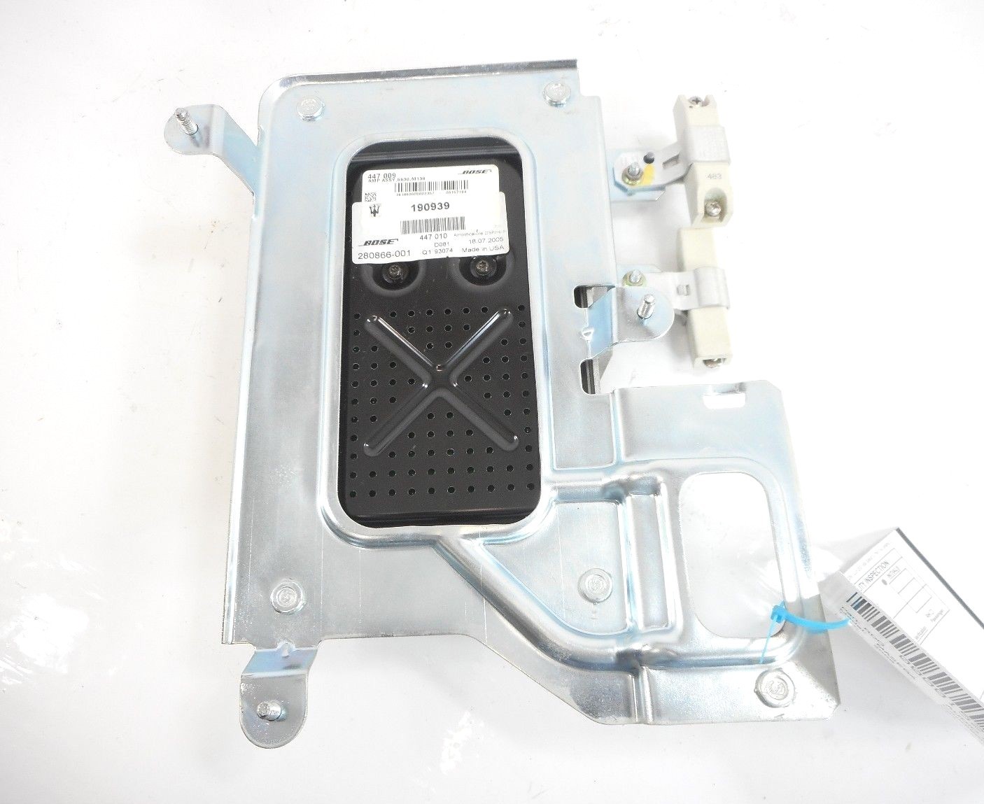 06 2006 Maserati Quattroporte M139 Bose Audio Amplifier Amp OEM 190939