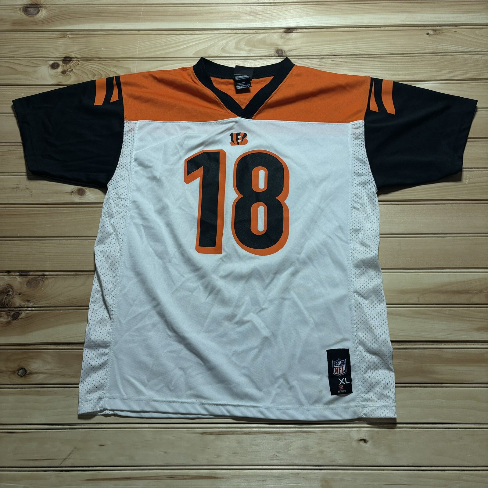 AJ Green Cincinnati Bengals Jersey NFL Team Apparel Black Boys Youth XL