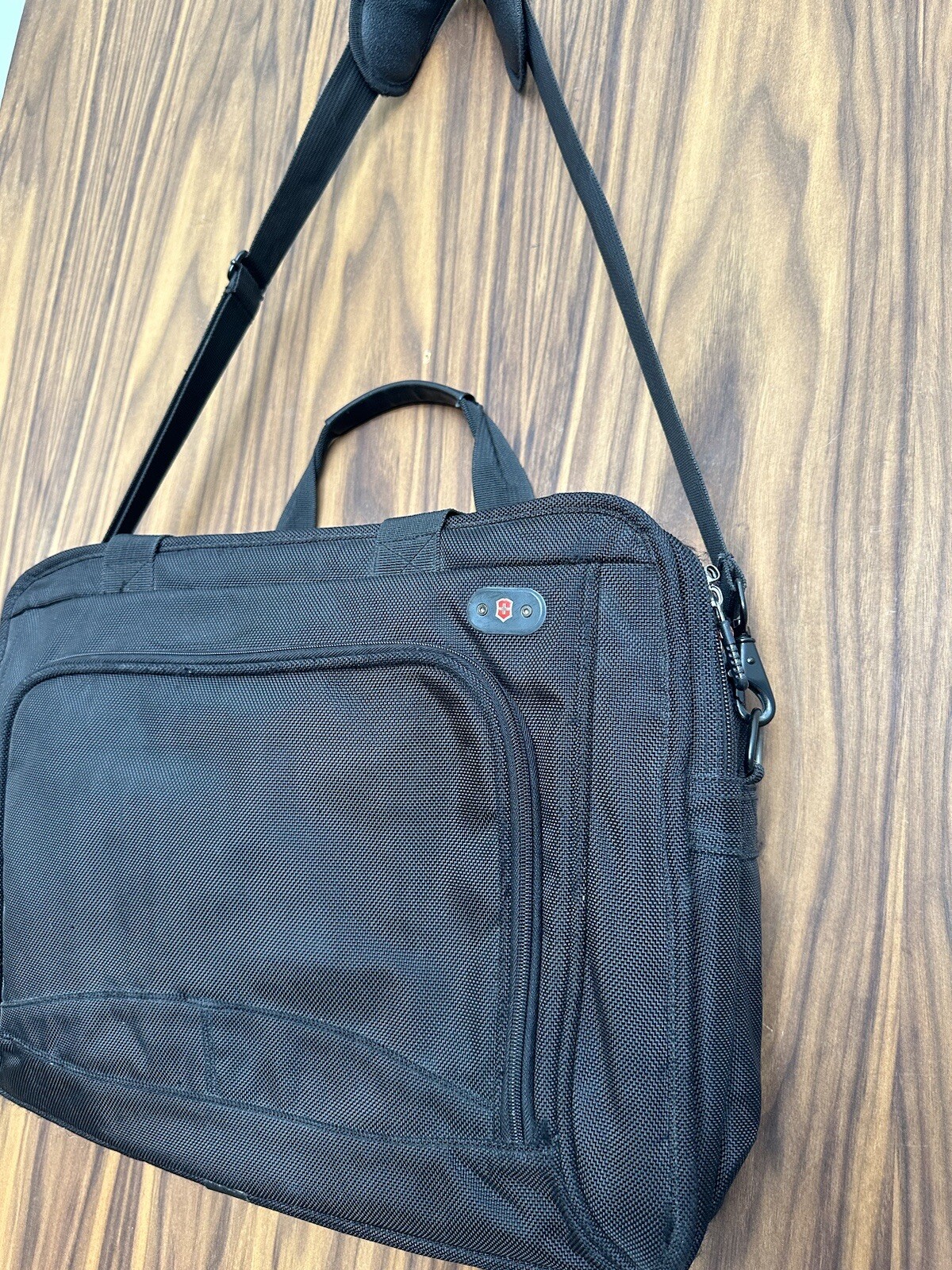 Swiss Army Expandable Laptop Brief Bag Black Nylonso… Gem