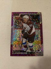 Gabriel Landeskog #/399 Violet Pixels 2020-21 O-Pee-Chee Platinum Hockey #63