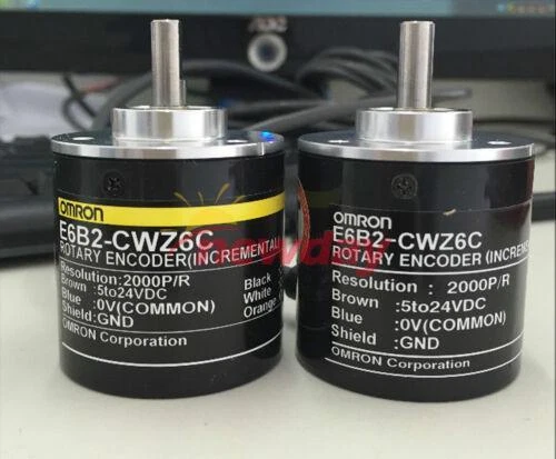 1PCS 2000P Incremental Rotary Encoder 2000p/r 5-24vdc E6B2-CWZ6C NPN - Image 3 of 4