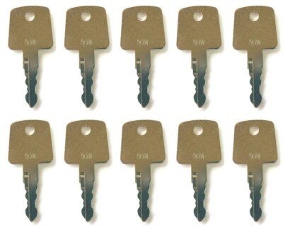 10pc For Sakai Roller Asphalt Compaction Equipment Ignition Key 2820-00003-0