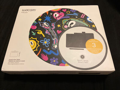 Wacom Intuos CTL-4100 Small Drawing Tablet - Black