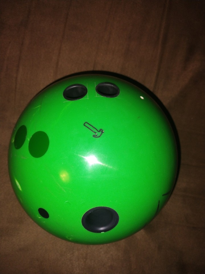 15LB HAMMER BLACK WIDOW TOXIN Bowling Ball Drilled For A Right Handed