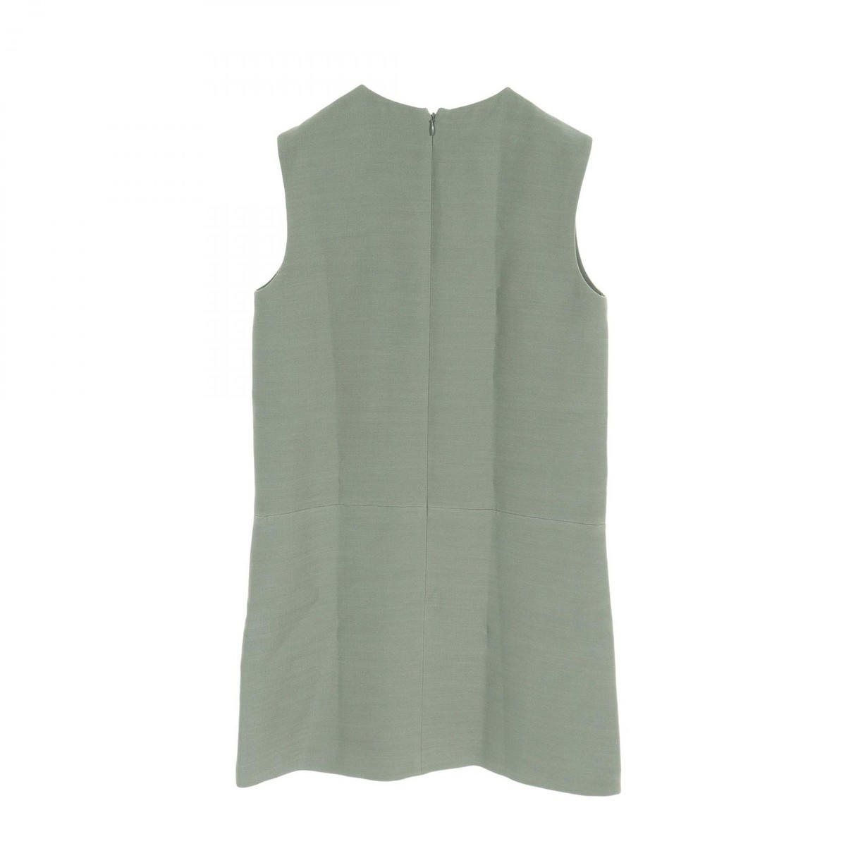 Christian Dior Dress one piece 941R56A1166 wool silk Green Christian Dior Dress one piece 941R56A1166 wool silk Green