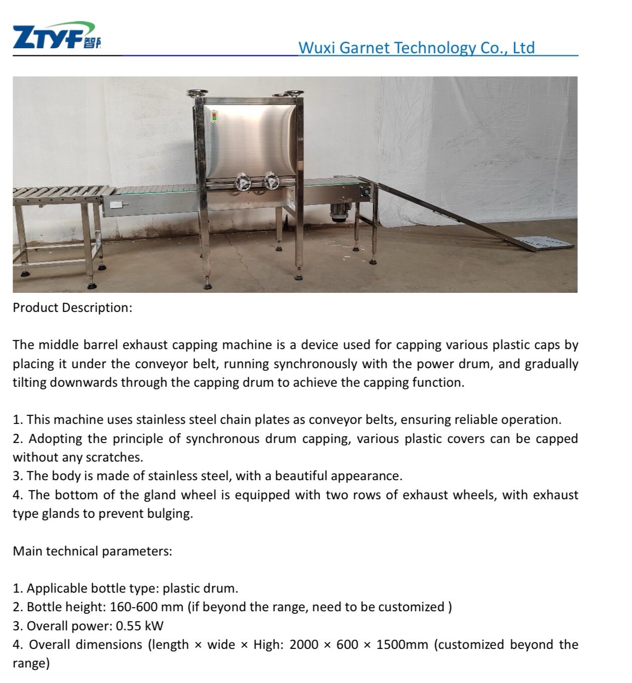 Bucket/Pail Capper Machine