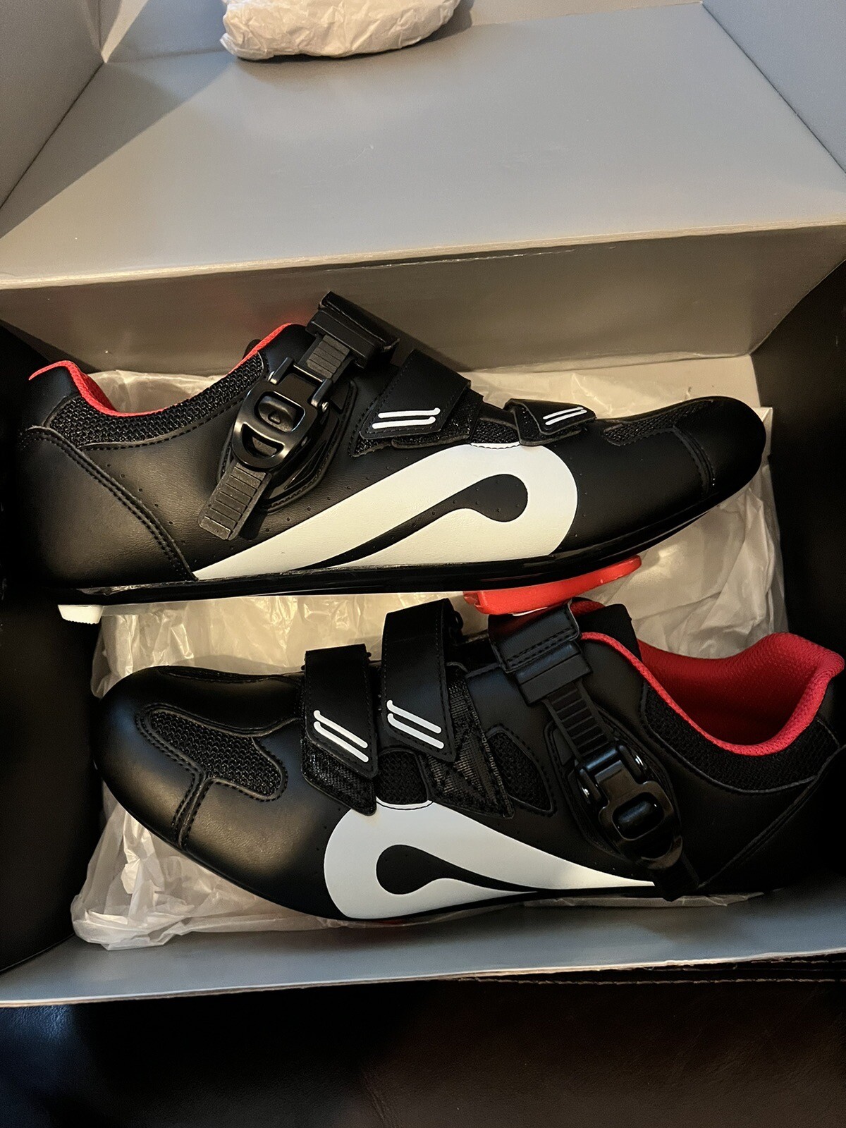 Peloton Cycling Spinning Shoes With Cleats Size 45 Boxed Excellent