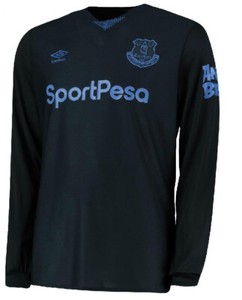 everton long sleeve jersey