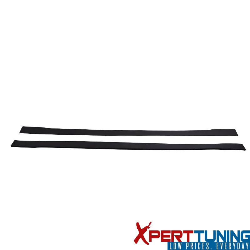 Universal Side Skirt Extension Flat Bottom Line Lip Pair 78"x3" - Image 3 of 4