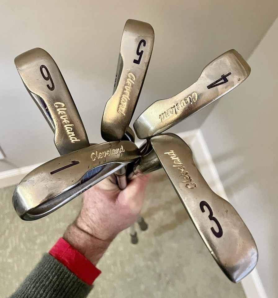 Cleveland VAS 792 Mens RH Iron Set 9 Clubs. 1i, 3iPW. (No 2i). Steel