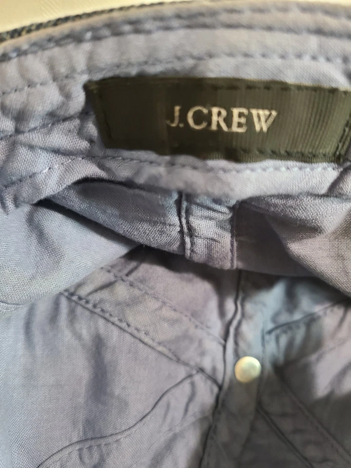 Женские шапочки J.Crew Denium номер 10 100% хлопок OSFM опрятные Americana - Изображение 3 из 4