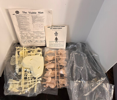 Vintage SKILCRAFT Visible Man Anatomy Kit No 74622 1994 NEW | eBay
