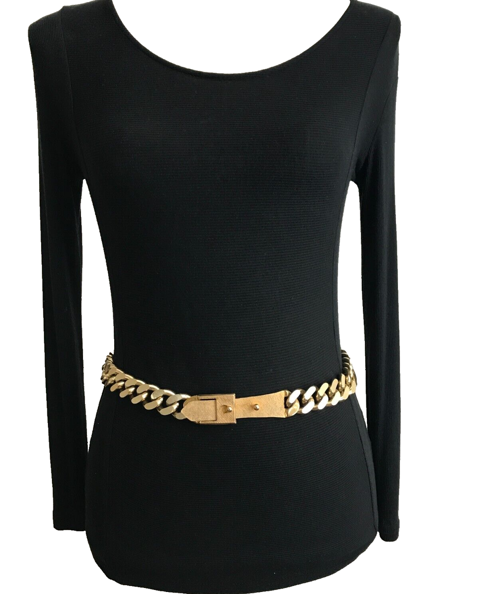 HOT Dress Plus Size Belt With Chain Gold Belt Plus Size Chain