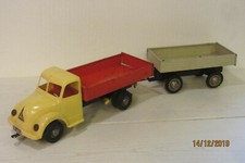LKW, Seidel, Zirndorf, M.S. Magirus 1200 mit Anh&auml;nger, Gespann, 50er J.
