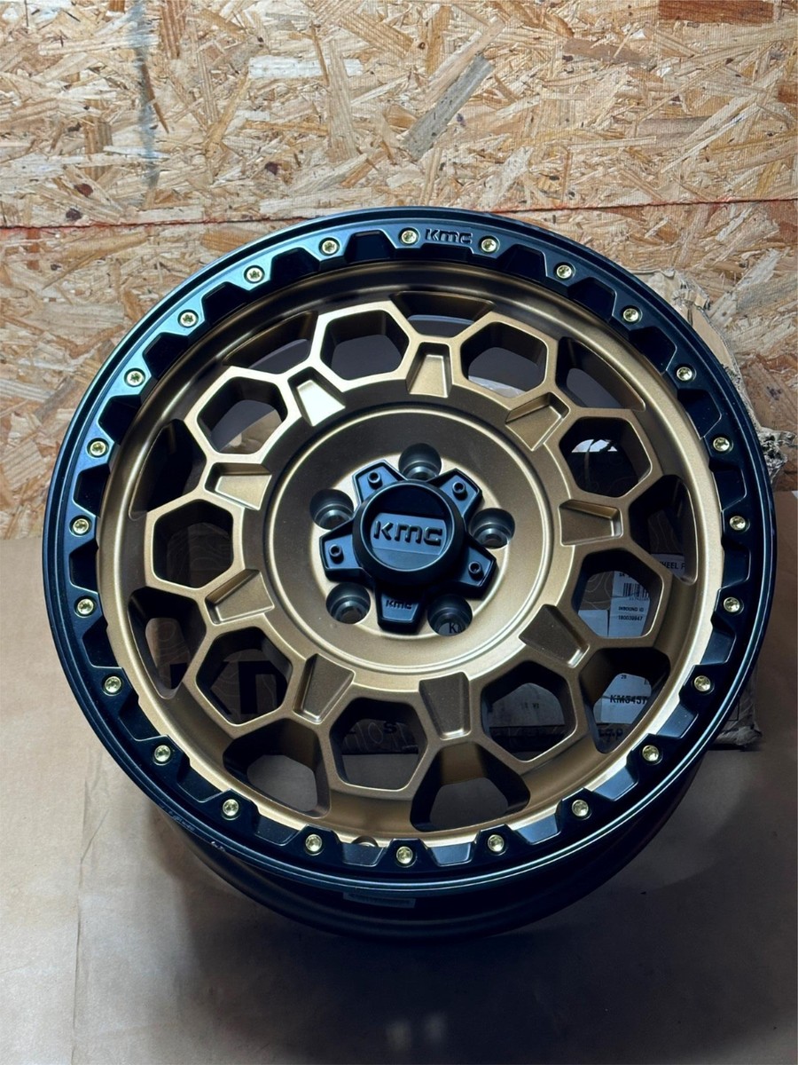 KMC KM545 TREK | MATTE BRONZE (ホイールのみ) KMC KM545 Trek Wheel Rim 17x8 5x114.3 Bolt Pattern - Matte