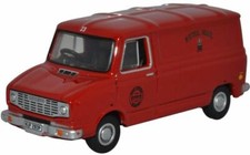 Oxford 76SHP011 British Leyland Sherpa Royal Mail Van Red 1/76th Scale 00 Gauge