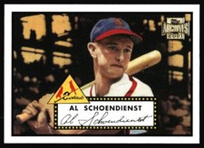 2001 Topps Archives Al Schoendienst #237 St. Louis Cardinals