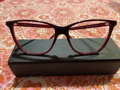 Andy Wolf Preowned Eyeglass Frames Red 5057