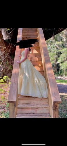 Sherri Hill Ballgown Prom Dress. No Alteration Has Been Done. Has Been Dry Clean - Picture 3 of 4
