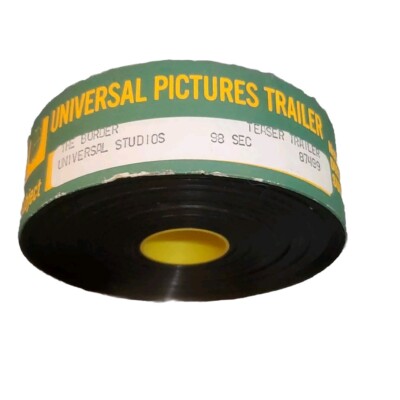 THE BORDER 1982 35mm Film Movie Trailer Jack Nicholson UNIVERSAL STUDIOS Teaser