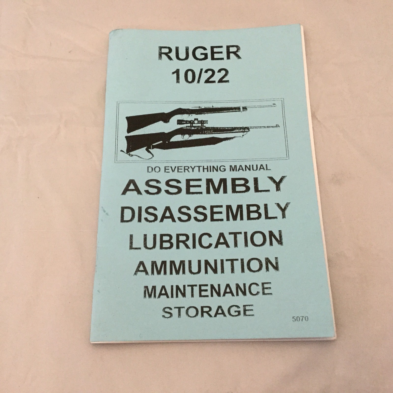 Ruger 10 22 Do Everything Manual Assembly Disassembly Care Maintenance 1022  Book | eBay