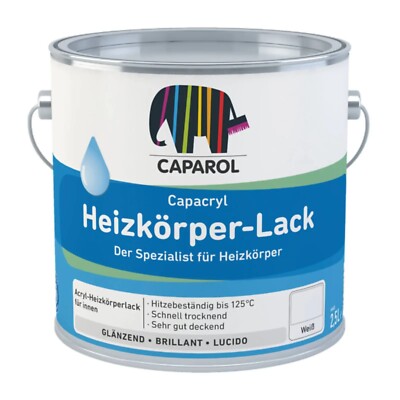 Caparol Capacryl Heizkörper-Lack, weiß  
