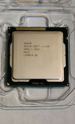 Intel Core i3-2100 3.10GHz Dual-Core CPU Processor SR05C LGA1155 Socket