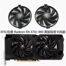 XFX Radeon RX 470/RX 480 Black Wolf Edition graphics card fan FDC10U12S9-C
