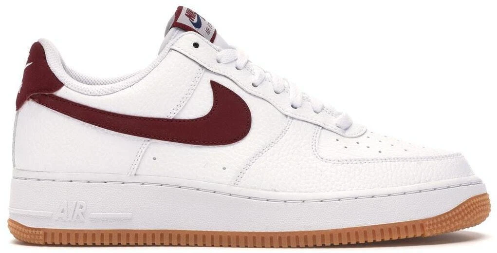 Las mejores ofertas en Nike Air Force 1 Low White Team Red | eBay