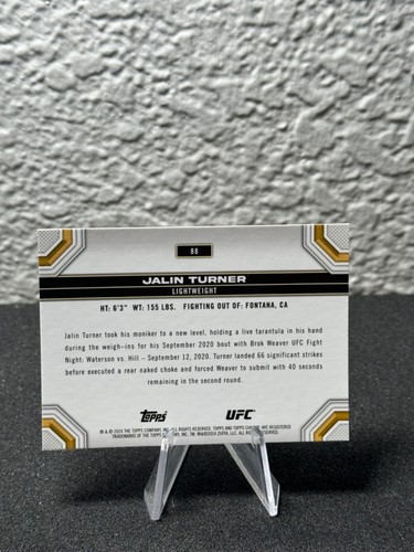 Réfracteur à prisme base UFC chromé 2024 Topps 1 - 200 - COMPLÉTEZ VOTRE SET - PYC - Photo 109/237