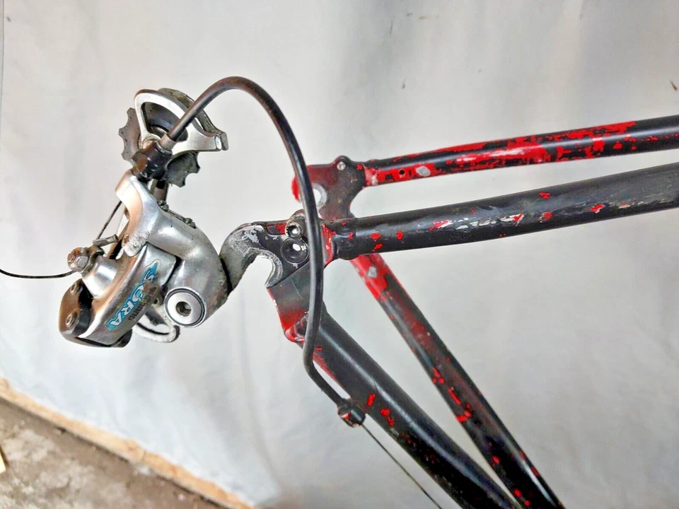 Juego de cuadro de bicicleta de carretera Fuji Finest Touring 2010 58 cm Brifters grandes envío rápido a Estados Unidos Foto 3 de 4