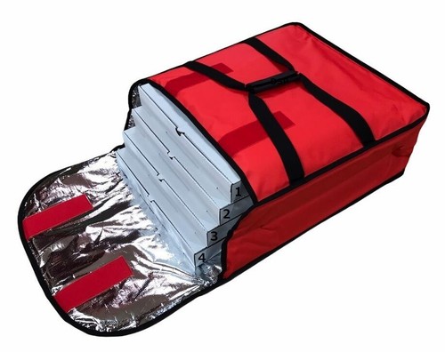 XLarge Heavy Duty Fully Insulated Waterproof Pizza Delivery Takeaway Bag 18"Boxs - Picture 8 of 9
