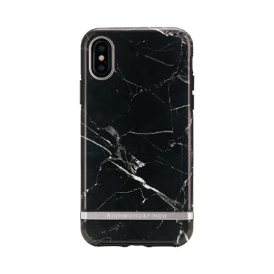 Richmond & Finch Premium Handyhülle 360° Case Marble Black - Apple iPhone X / XS