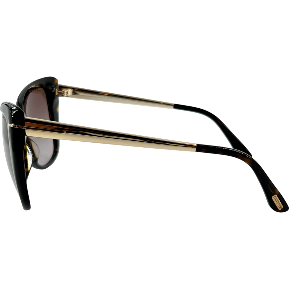 Tom Ford Reveka Sunglasses TF512 Black Gold Authentic Tom Ford Reveka TF512 81Z Sunglasses – GlassesNow main image 2