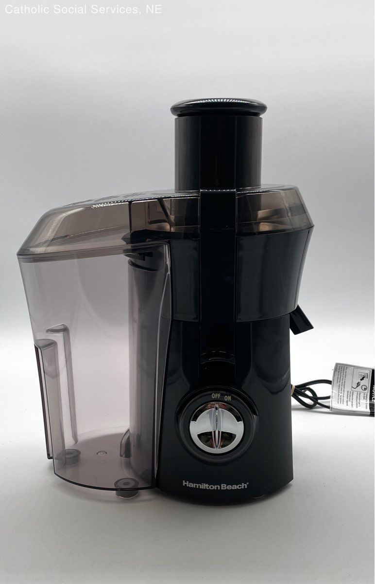 Hamilton Beach Big Mouth Juice Extractor Black and Stainless