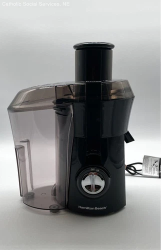 Hamilton Beach Big Mouth Juice Extractor - Black and Stainless Steel 800W