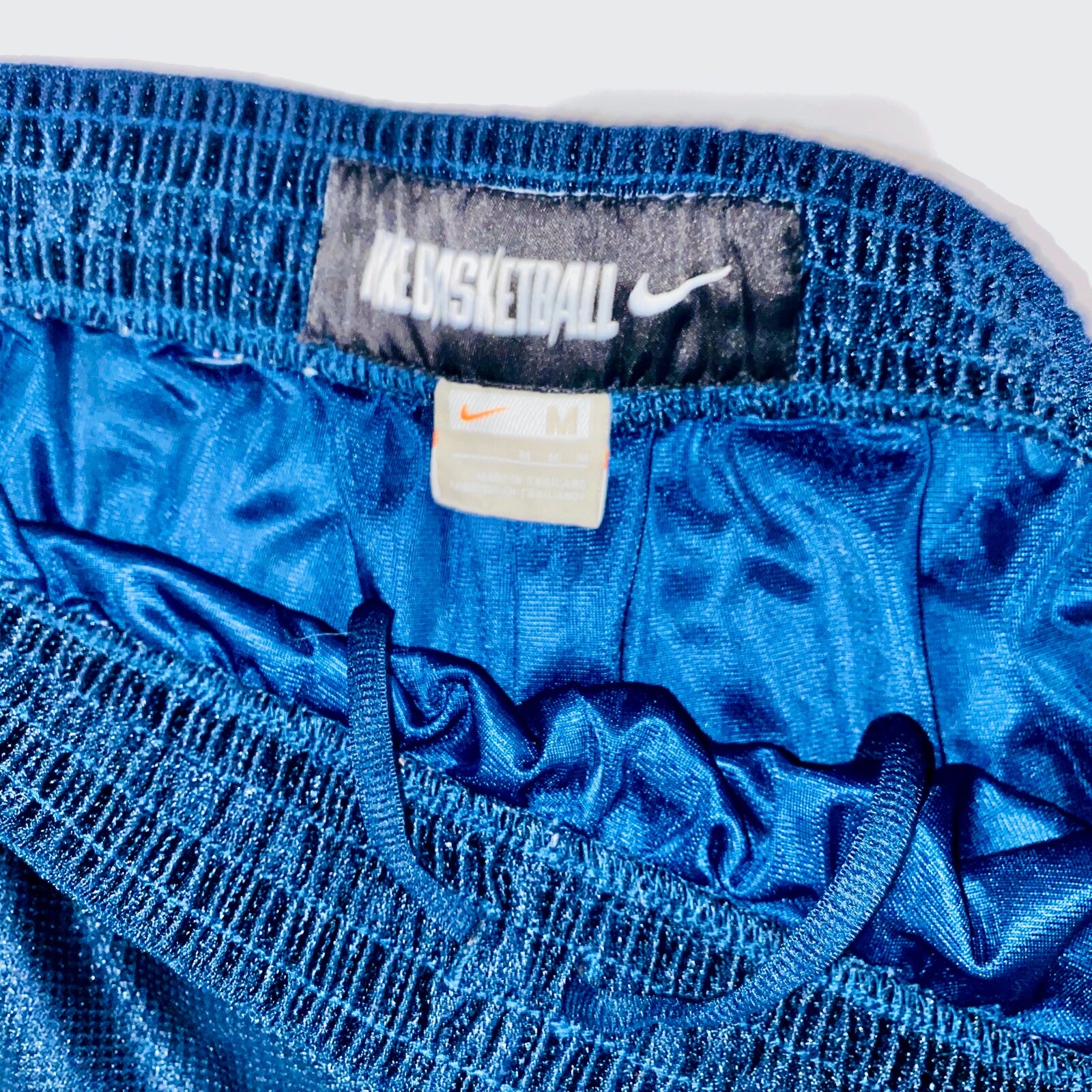 Rare Vintage Nike Dazzle Basketball Shorts Silky Navy… Gem