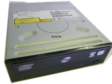 Hitachi/LG HL GH10L DVD+/-R/RW DL RAM LightScribe SATA Drive HP P/N 5188-7537