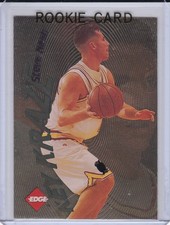 STEVE NASH ROOKIE CARD Suns 1996 Edge RARE RC $$ KEY KRAZE GOLD #'d 0126/1000 SP. rookie card picture