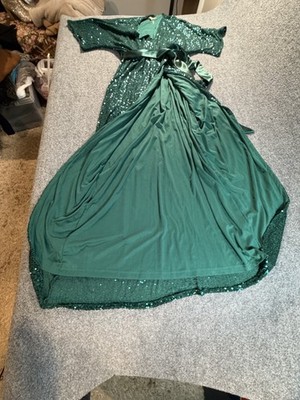 altuzarra green dress UNIQUE VINTAGE