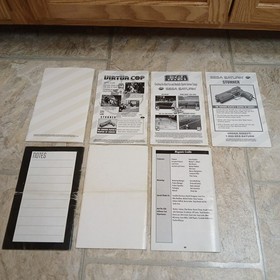 Sega Saturn Manual Lot of 6 Shanghai, Virtua Fighter 2, Virtua Cop, Etc. *READ*